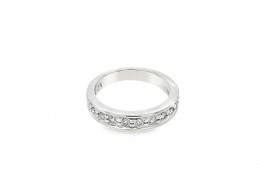 Pre-owned 9ct White Gold Diamond Eternity Ring Pre-owned 9ct White Gold Diamond Eternity Ring