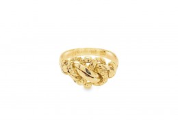 Pre-owned Antique 18ct Yellow Gold Knot Ring 