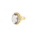 Pre-owned 9ct Yellow Gold Smoky Quartz Ring 