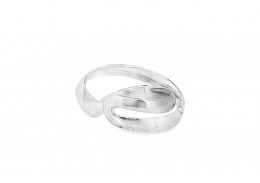 Silver Georg Jensen Infinity Ring Silver Georg Jensen Infinity Ring