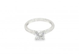 Platinum 1.08ct Lab Diamond Ring