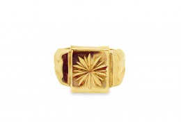 Pre-owned 9ct Gold Signet Ring