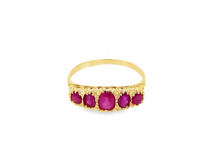 9ct Gold Ruby Ring