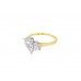 18ct Gold Lab Diamond Toi et Moi Ring
