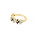 18ct Gold Sapphire & Diamond Ring