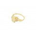 Pre-owned 14ct Yellow Gold Opal & Diamond Ring