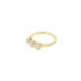 Pre-owned 18ct Yellow Gold Diamond Trilogy Ring