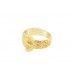 Pre-owned 9ct Yellow Gold Buckle Ring