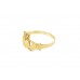Pre-owned 9ct Yellow Gold Claddagh Ring