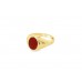 Pre-owned 9ct Yellow Gold Cornelian Signet Ring