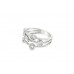 18ct White Gold Lab Diamond Ring