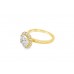 18ct Gold Lab Diamond Ring