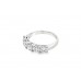 Platinum Lab Diamond Eternity Ring