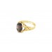 Pre-owned 9ct Yellow Gold Smoky Quartz Ring 