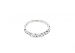 Pre-owned 18ct White Gold Diamond Eternity Ring