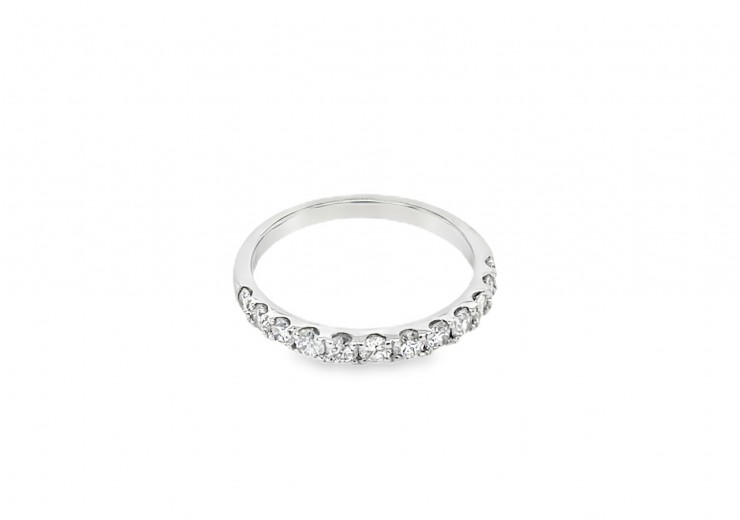 Pre-owned 18ct White Gold Diamond Eternity Ring