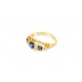 Pre-owned 18ct Gold Antique Sapphire & Diamond Ring