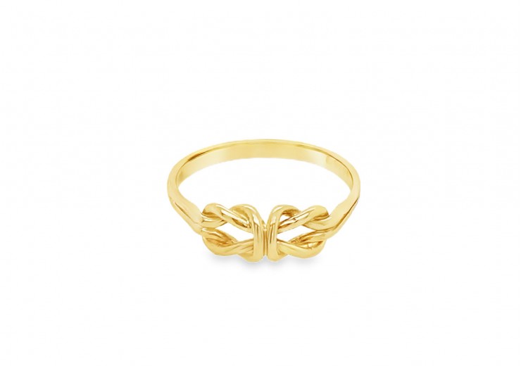 Pre-owned 9ct Gold Knot Ring