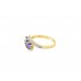 Pre-owned 9ct Gold Tanzanite & Diamond Ring