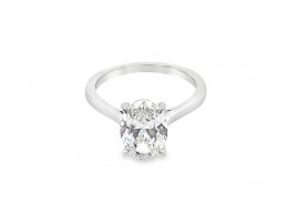 Platinum Lab Diamond Ring Platinum Lab Diamond Ring