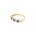 Pre-owned 9ct Gold Sapphire & Diamond Ring
