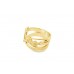 Pre-owned 9ct Gold Fancy Leaf Ring