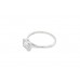 18ct White Gold Lab Diamond Ring