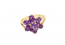 Pre-owned 9ct Vintage Amethyst Ring