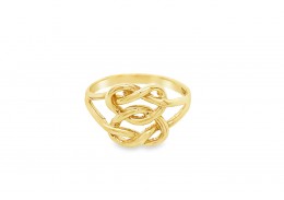 Pre-owned Vintage 9ct Gold Knot Ring