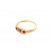 Pre-owned Vintage 9ct Ruby & Diamond Ring