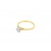 Pre-owned 9ct Gold Cubic Zirconia Ring