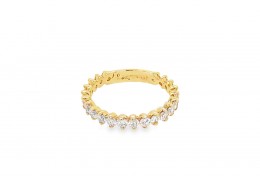 Pre-owned 14ct Gold Diamond Eternity Ring
