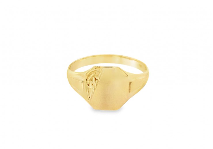 Pre-owned 9ct Gold Signet Ring