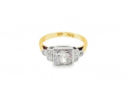Pre-owned 18ct Yellow Gold Diamond Ring Pre-owned 18ct Yellow Gold Diamond Ring