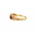 Pre-owned 9ct Yellow Gold Garnet & Opal Ring Pre-owned 9ct Yellow Gold Garnet & Opal Ring