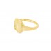 Pre-owned Vintage 9ct Yellow Gold Signet Ring