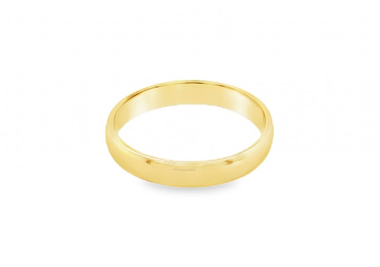 Pre-owned Vintage 18ct Yellow Gold Wedding Band  