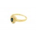 Pre-owned 18ct Yellow Gold Sapphire & Diamond Ring