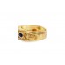 Pre-owned 9ct Yellow Gold Multi Gem Ring