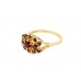 Pre-owned Vintage 9ct Yellow Gold Garnet Ring