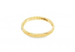 Pre-owned 9ct Yellow Gold Plain Wedding Band