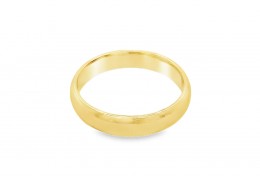 Pre-owned 18ct Yellow Gold Plain Wedding Band Pre-owned 18ct Yellow Gold Plain Wedding Band
