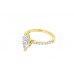 18ct Yellow Gold Lab Diamond Ring 18ct Yellow Gold Lab Diamond Ring