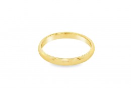 Pre-owned 18ct Yellow Gold Plain Band Pre-owned 18ct Yellow Gold Plain Band