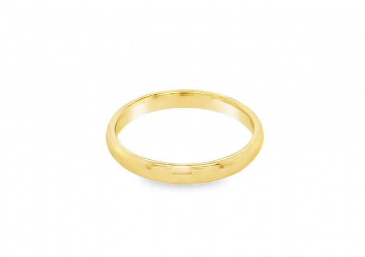 Pre-owned 18ct Yellow Gold Plain Band