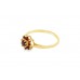 Pre-owned Vintage 9ct Gold Garnet Ring