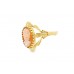 Pre-owned Vintage 9ct Gold Cameo Ring