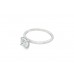 Platinum Lab Grown Solitaire Ring
