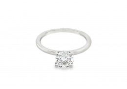 Platinum Lab Grown Solitaire Ring Platinum Lab Grown Solitaire Ring