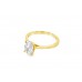 18ct Yellow Gold Lab Diamond Ring 18ct Yellow Gold Lab Diamond Ring